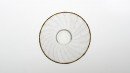 Bol blanc, rythme 1.2016. Dimensions : diameter 130mm, height 70mm. Borosilicate glass. Photo credit : Xavier Nicostrate. - Laurence Brabant Alain Villechange