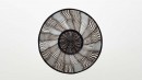 Bol noir, rythme 6.0823. Dimensions : diameter 125mm, height 103mm. Borosilicate glass. - Laurence Brabant Alain Villechange