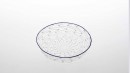 GIGUE. Plate with a white 